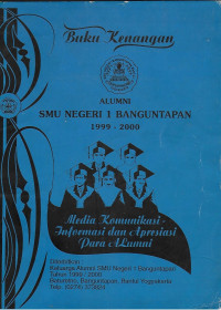 Buku Kenangan SMU Negeri 1 Banguntapan 1999/2000